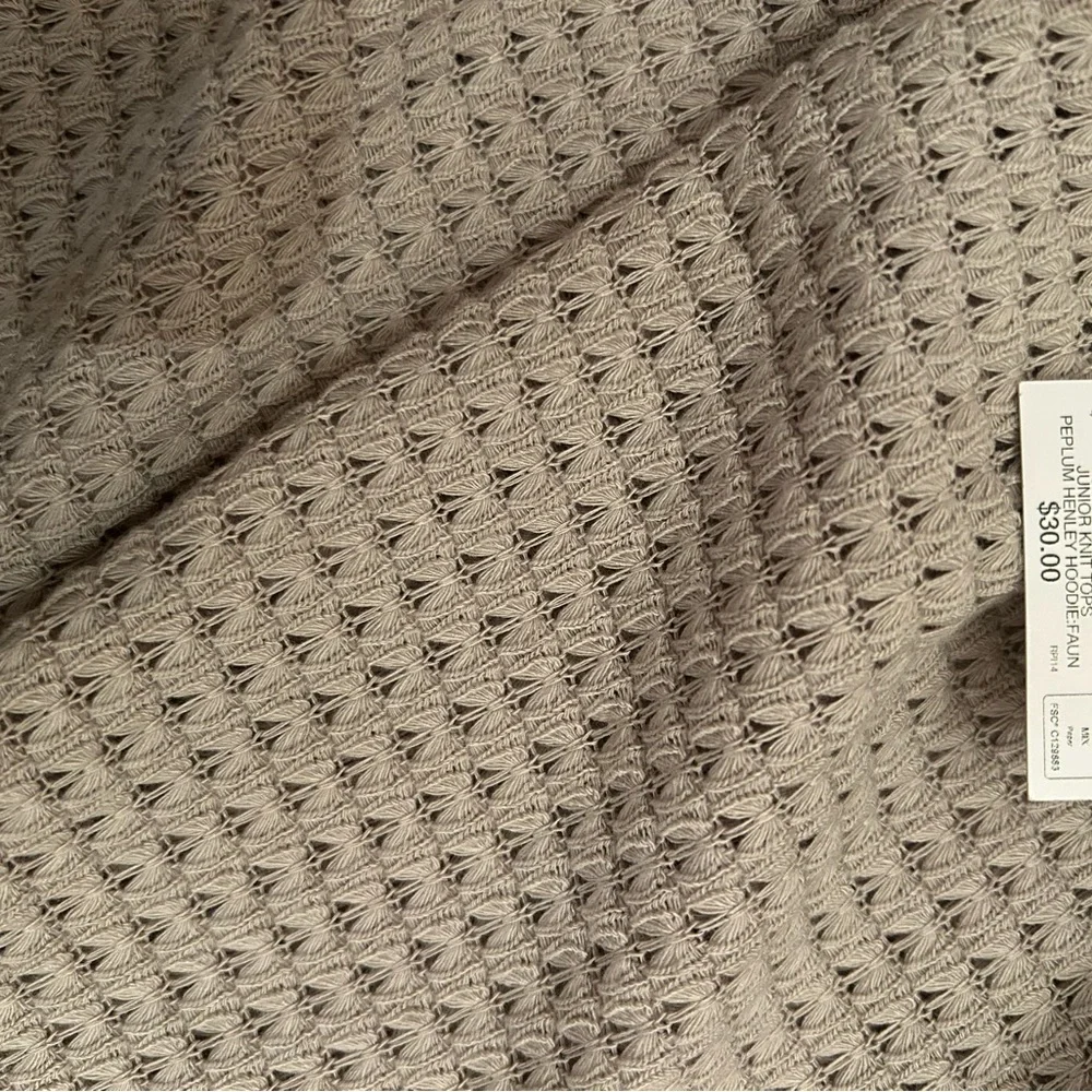 ASOS Light Gray Waffle Knit Sweater - Picture 10 of 11